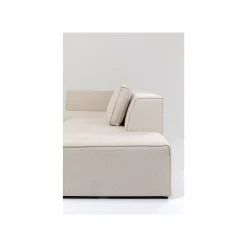 KARE Design Canapé D'angle Infinity Gauche Crème ^ Canapé & Banquette