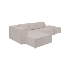 KARE Design Canapé D'angle Infinity Gauche Crème ^ Canapé & Banquette