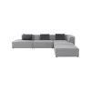 KARE Design Canapé D'angle Infinity XL Droite Gris ^ Canapé & Banquette