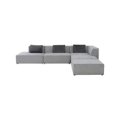 KARE Design Canapé D'angle Infinity XL Droite Gris ^ Canapé & Banquette