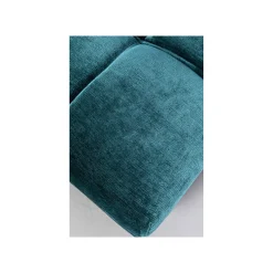 KARE Design Canapé D'angle Nia Droite Velours Bleu ^ Canapé & Banquette