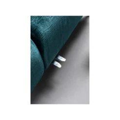 KARE Design Canapé D'angle Nia Droite Velours Bleu ^ Canapé & Banquette