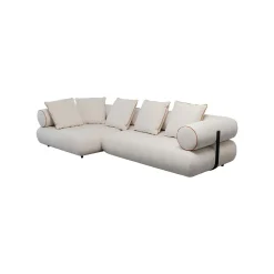 KARE Design Canapé D'angle Splendido Crème Gauche ^ Canapé & Banquette