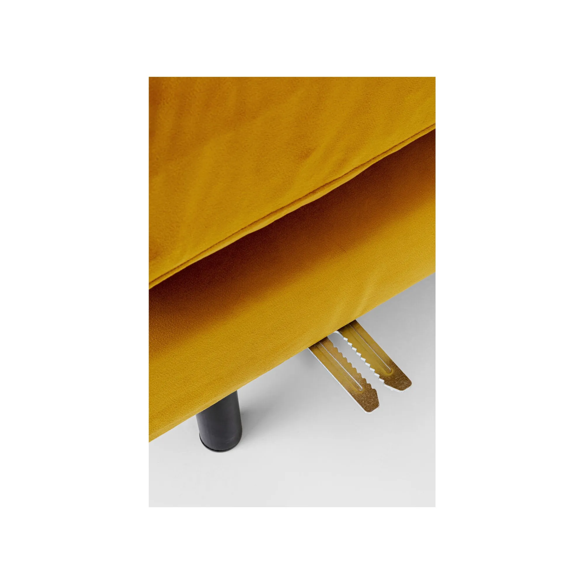 KARE Design Canapé Discovery 2 Places Velours Ocre ^ Canapé & Banquette