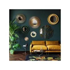 KARE Design Canapé Discovery 2 Places Velours Ocre ^ Canapé & Banquette