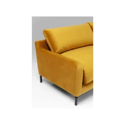 KARE Design Canapé Discovery 2 Places Velours Ocre ^ Canapé & Banquette