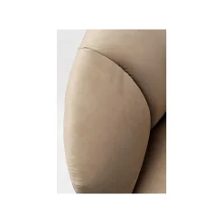 KARE Design Canapé Dschinn 3 Places Velours Taupe ^ Canapé & Banquette