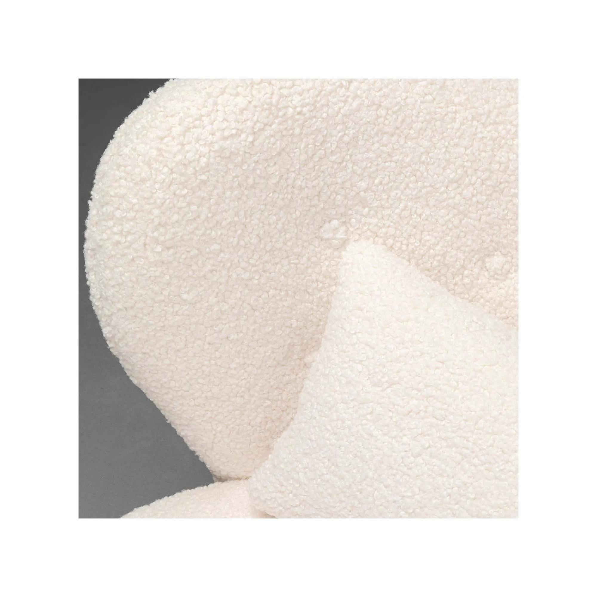 KARE Design Canapé Jacky Teddy 2 Places Blanc ^ Canapé & Banquette