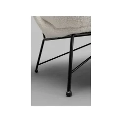 KARE Design Canapé Jacky Teddy 2 Places Blanc ^ Canapé & Banquette