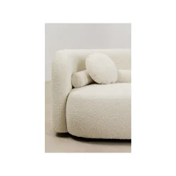 KARE Design Canapé Kelly Boucle 3 Places Crème ^ Canapé & Banquette