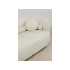 KARE Design Canapé Kelly Boucle 3 Places Crème ^ Canapé & Banquette