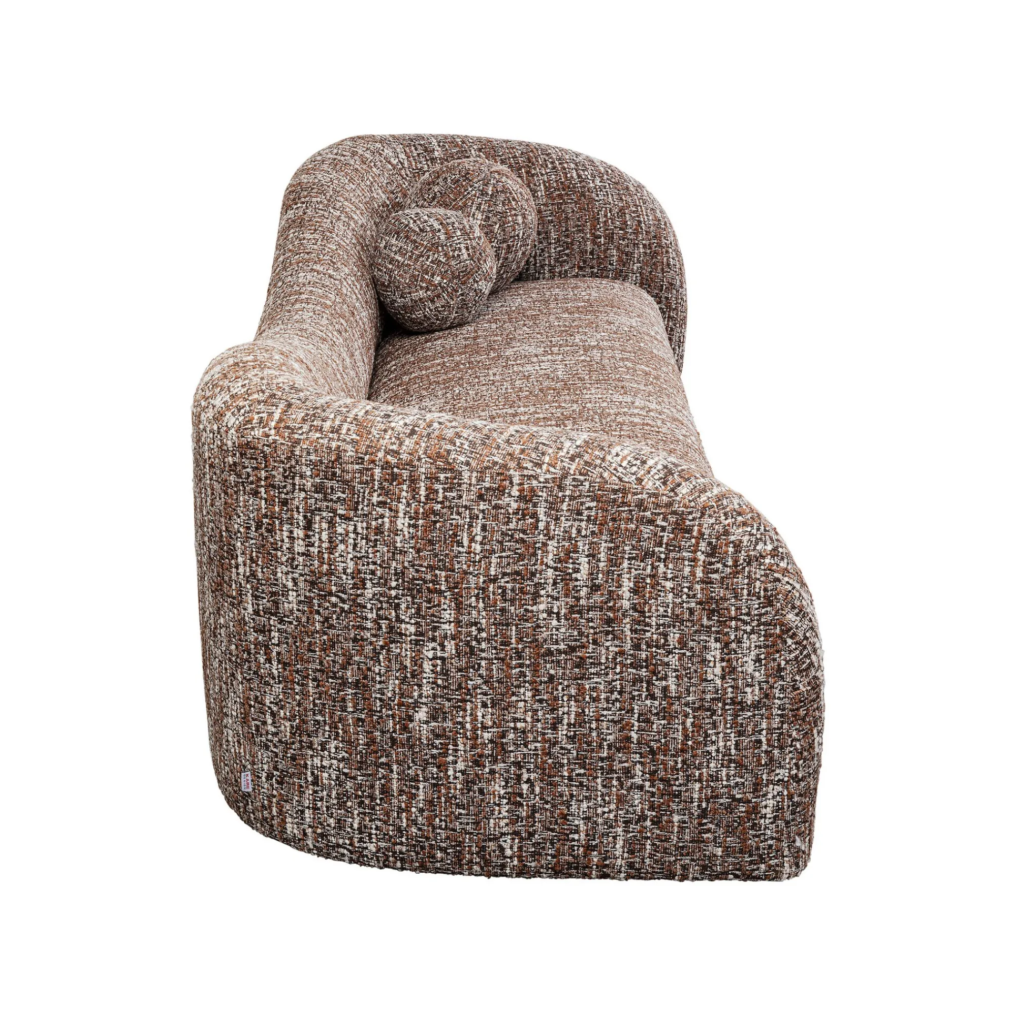 KARE Design Canapé Livia Melange 3 Places Marron ^ Canapé & Banquette