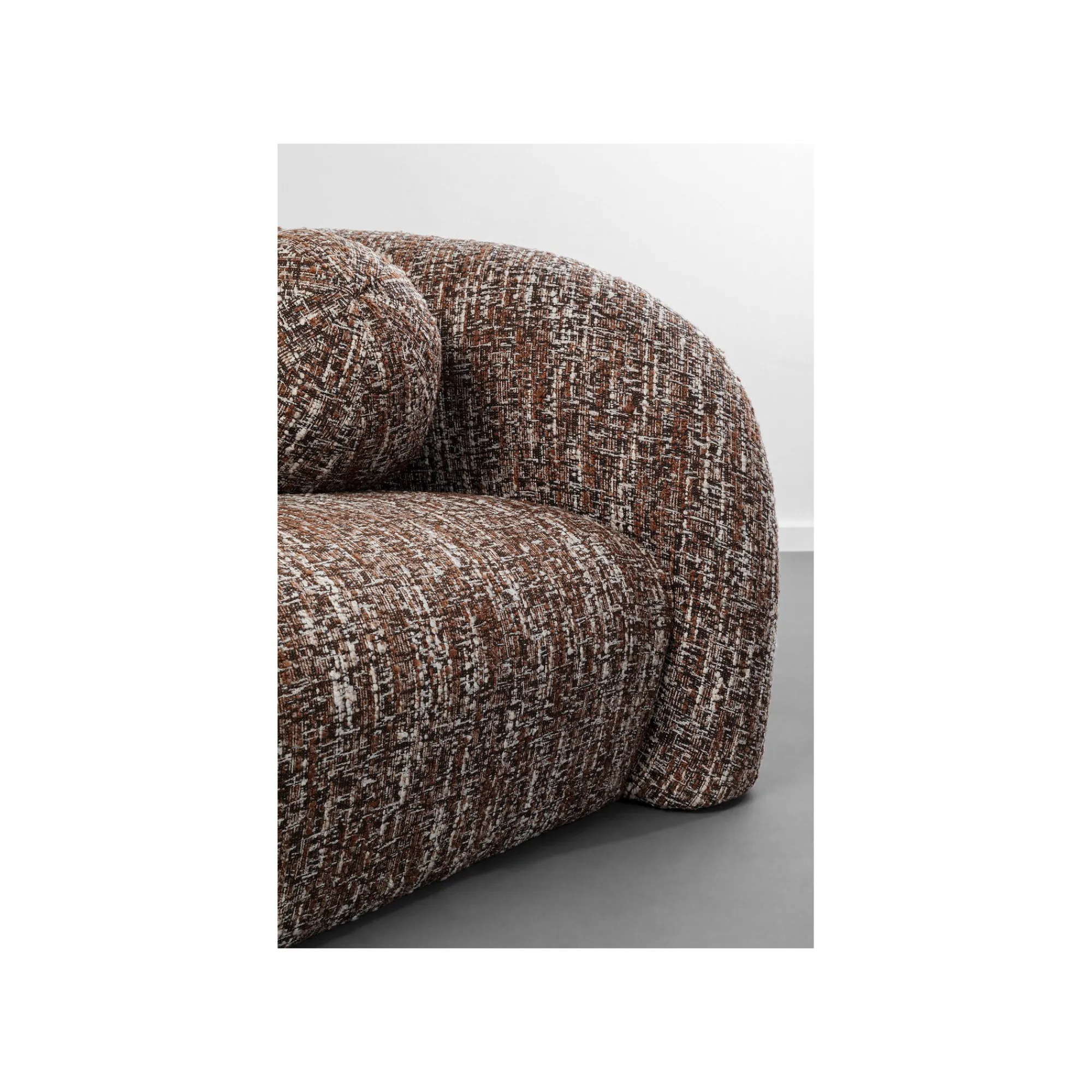 KARE Design Canapé Livia Melange 3 Places Marron ^ Canapé & Banquette
