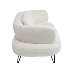 KARE Design Canapé Peppo 2 Places Crème ^ Canapé & Banquette