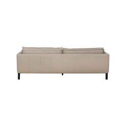 KARE Design Canapé Victor 3 Places Cuir Gris ^ Canapé & Banquette