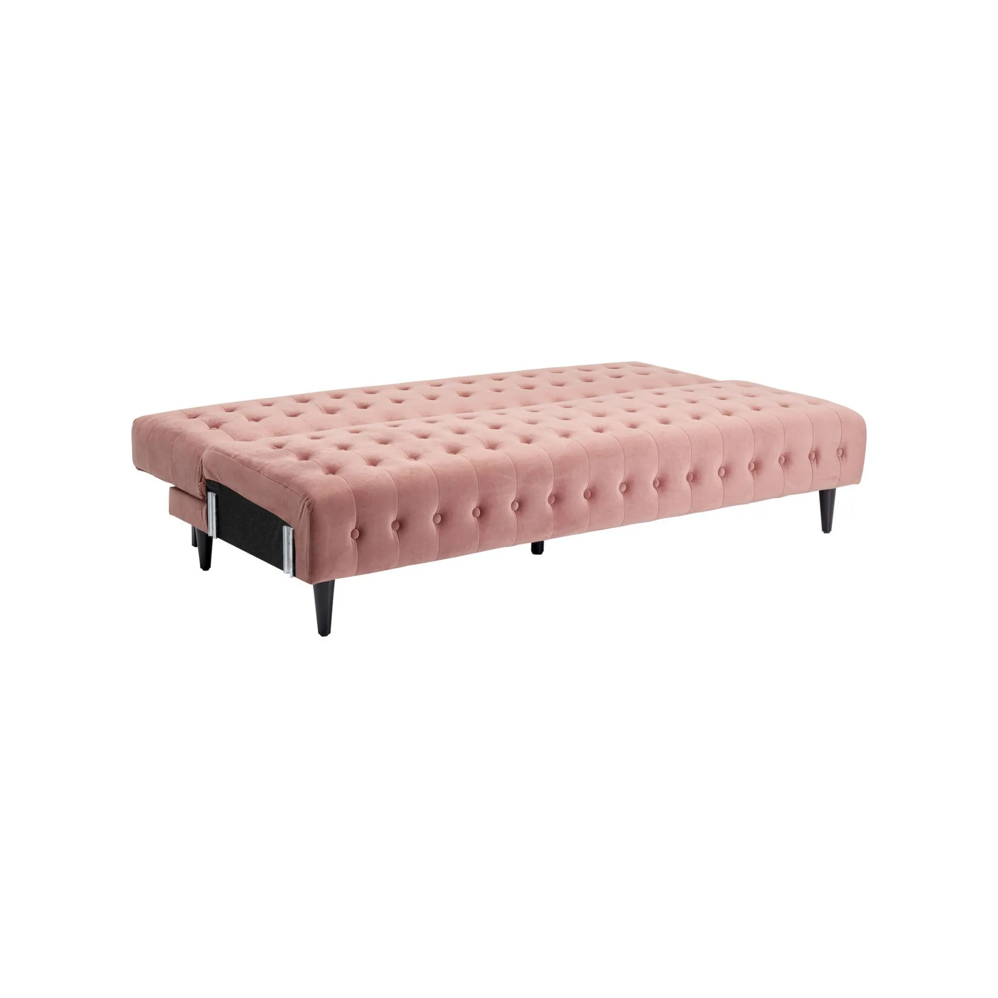 KARE Design Canapé-lit Milchbar Velours Rose ^ Canapé & Banquette