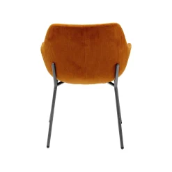 KARE Design Chaise Avec Accoudoirs Avignon Orange ^ Chaise