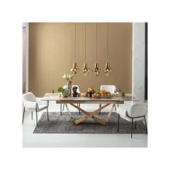 KARE Design Chaise Avec Accoudoirs Bess Crème ^ Chaise