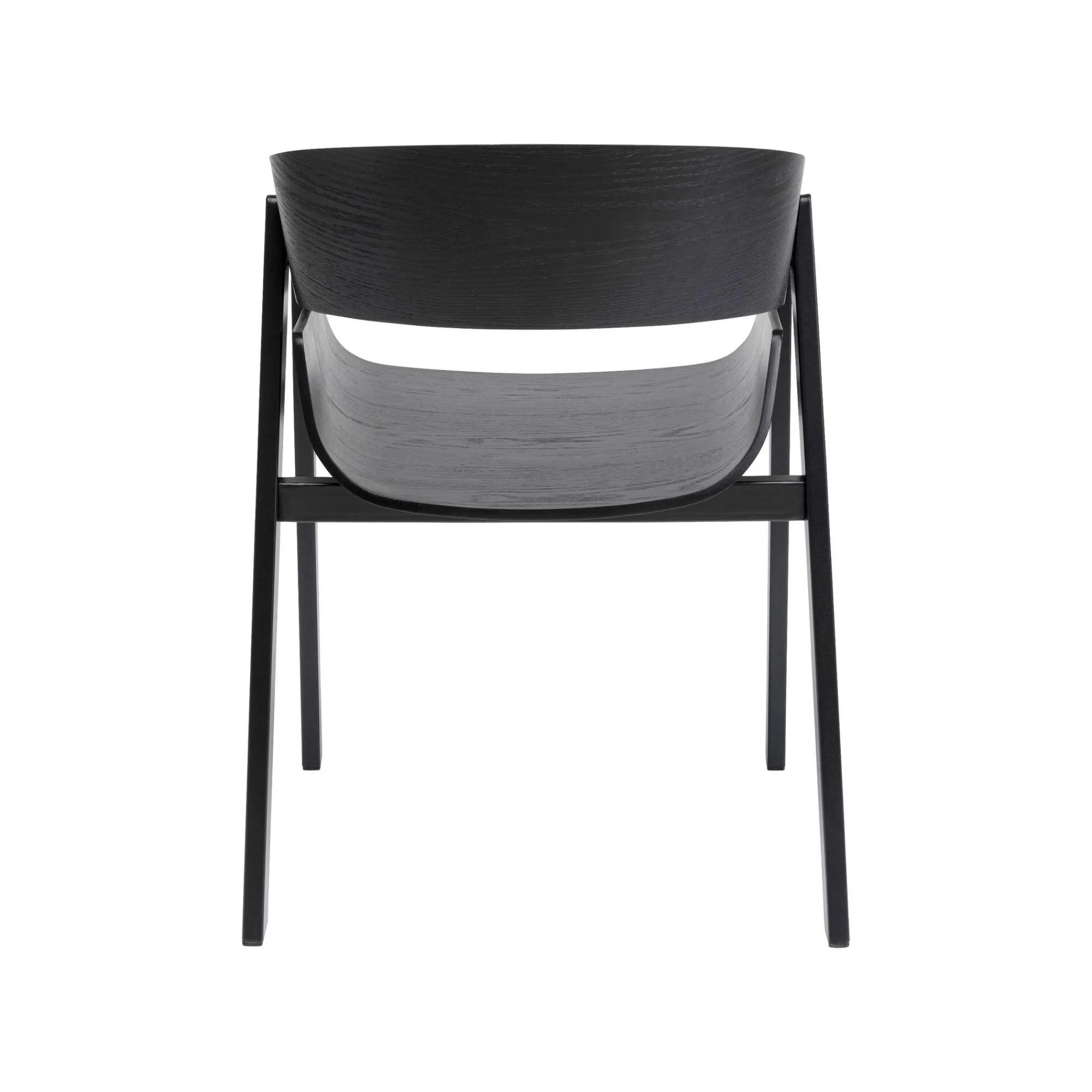 KARE Design Chaise Avec Accoudoirs Biarritz Noire ^ Chaise