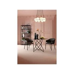 KARE Design Chaise Avec Accoudoirs Boulevard Grise ^ Chaise