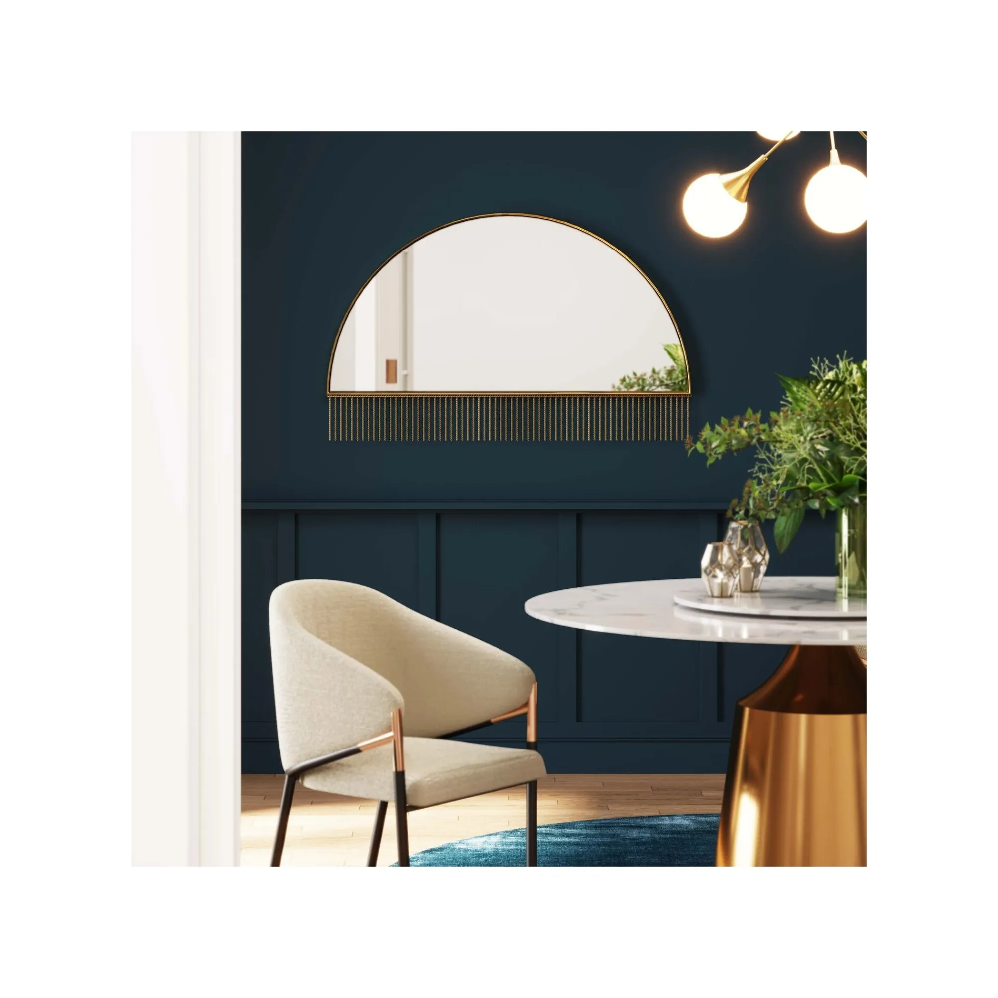 KARE Design Chaise Avec Accoudoirs Boulevard Boucle Crème ^ Chaise