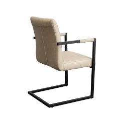 KARE Design Chaise Avec Accoudoirs Cantilever Thamos Beige ^ Chaise