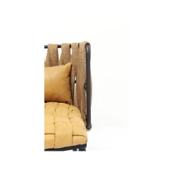 KARE Design Chaise Avec Accoudoirs Cheerio Jaune ^ Chaise