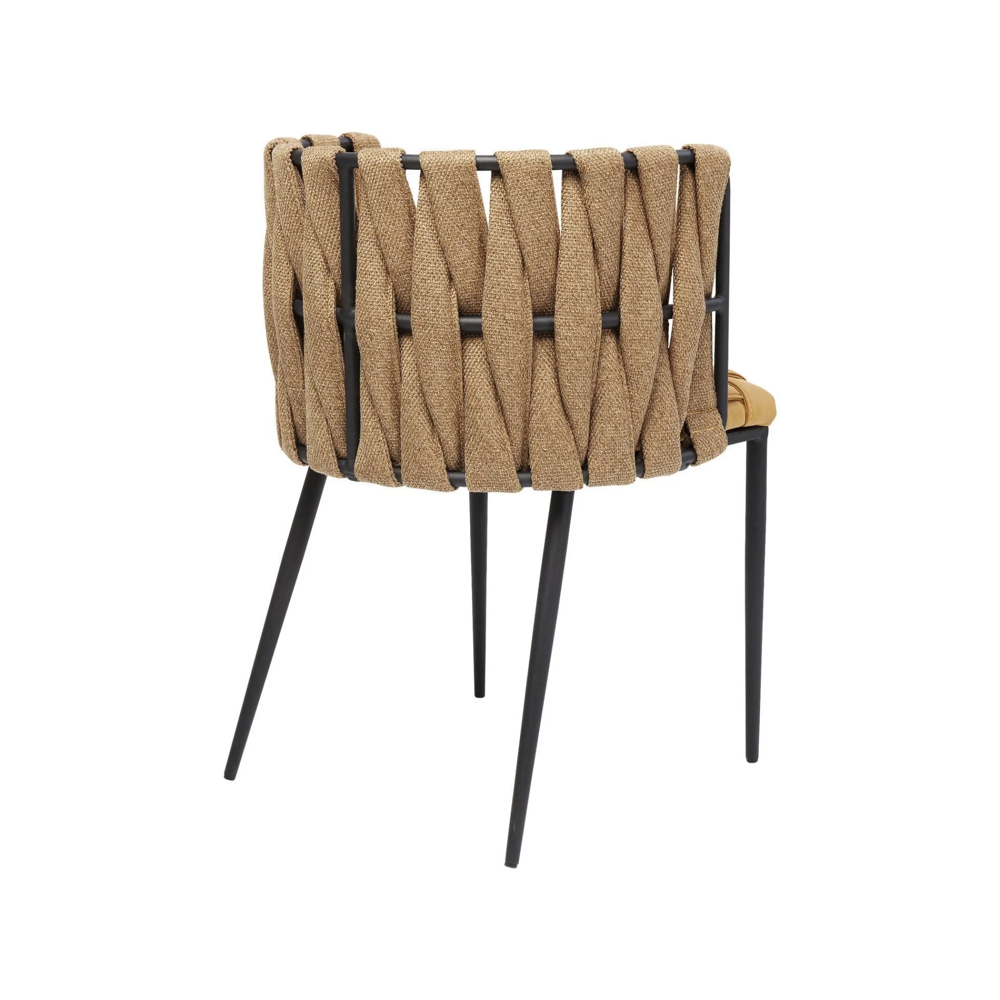 KARE Design Chaise Avec Accoudoirs Cheerio Jaune ^ Chaise