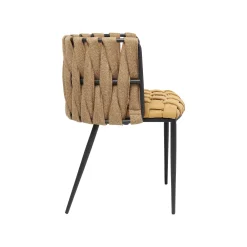 KARE Design Chaise Avec Accoudoirs Cheerio Jaune ^ Chaise