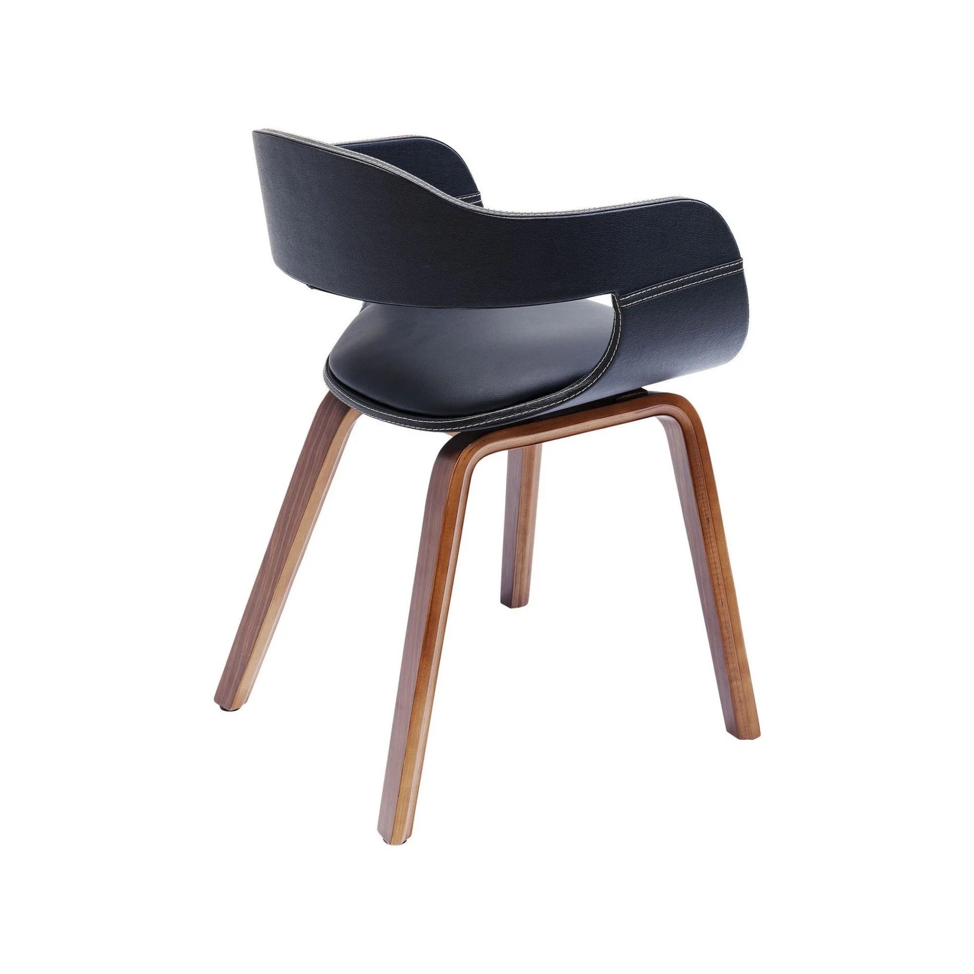 KARE Design Chaise Avec Accoudoirs Costa Noyer ^ Chaise
