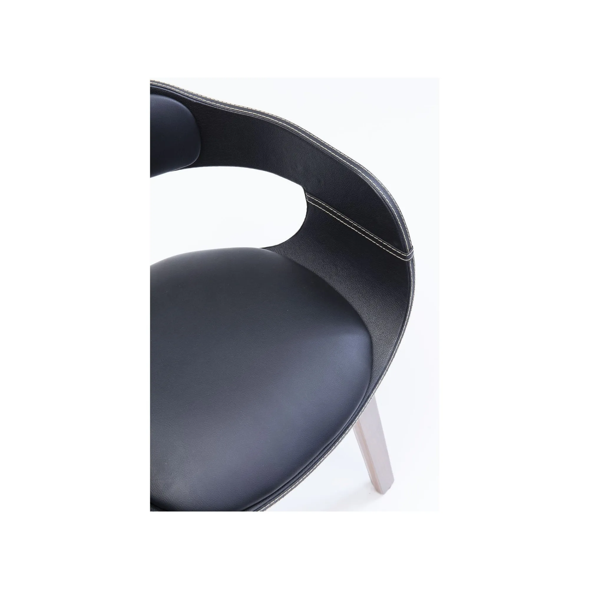KARE Design Chaise Avec Accoudoirs Costa Noyer ^ Chaise