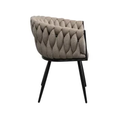 KARE Design Chaise Avec Accoudoirs Dean Beige ^ Chaise