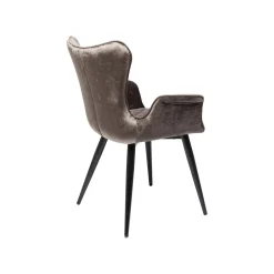 KARE Design Chaise Avec Accoudoirs Dream Marron ^ Chaise