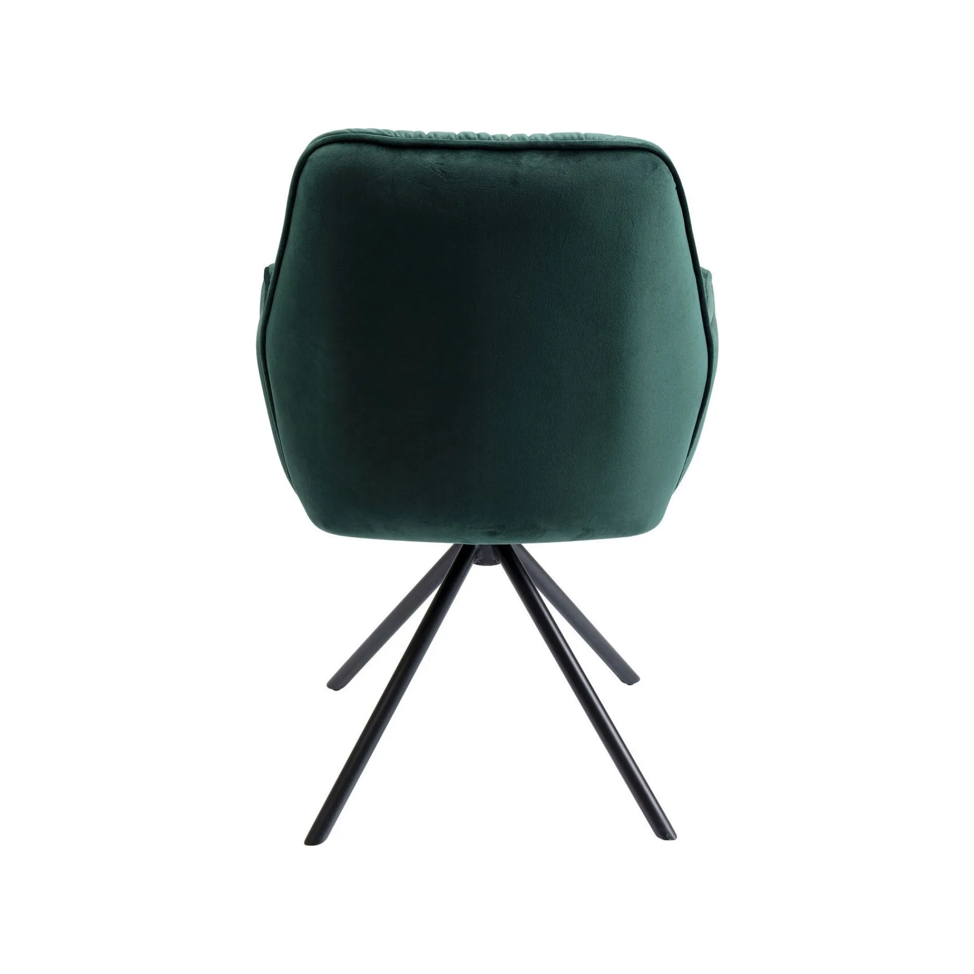 KARE Design Chaise Avec Accoudoirs Mila Velours Vert ^ Chaise