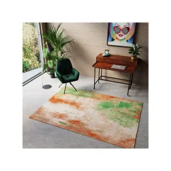 KARE Design Chaise Avec Accoudoirs Mila Velours Vert ^ Chaise