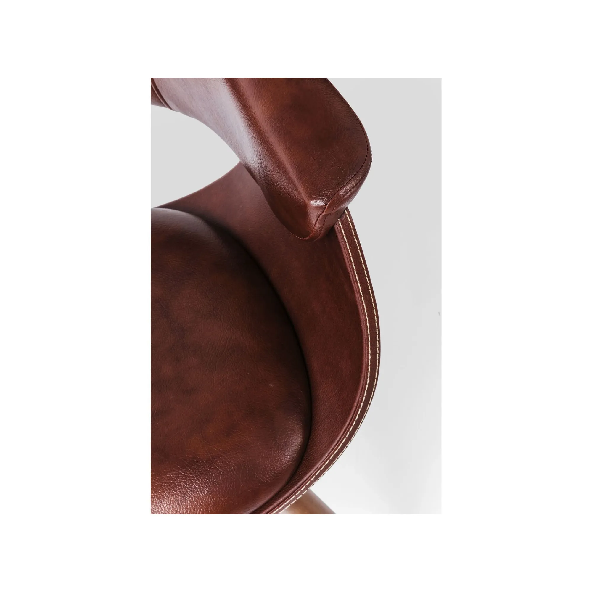 KARE Design Chaise Avec Accoudoirs Monaco Nougat ^ Chaise