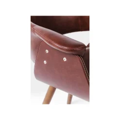 KARE Design Chaise Avec Accoudoirs Monaco Nougat ^ Chaise