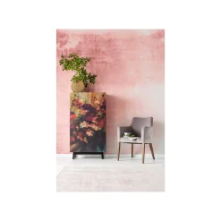 KARE Design Chaise Avec Accoudoirs Mode Velours Gris ^ Chaise