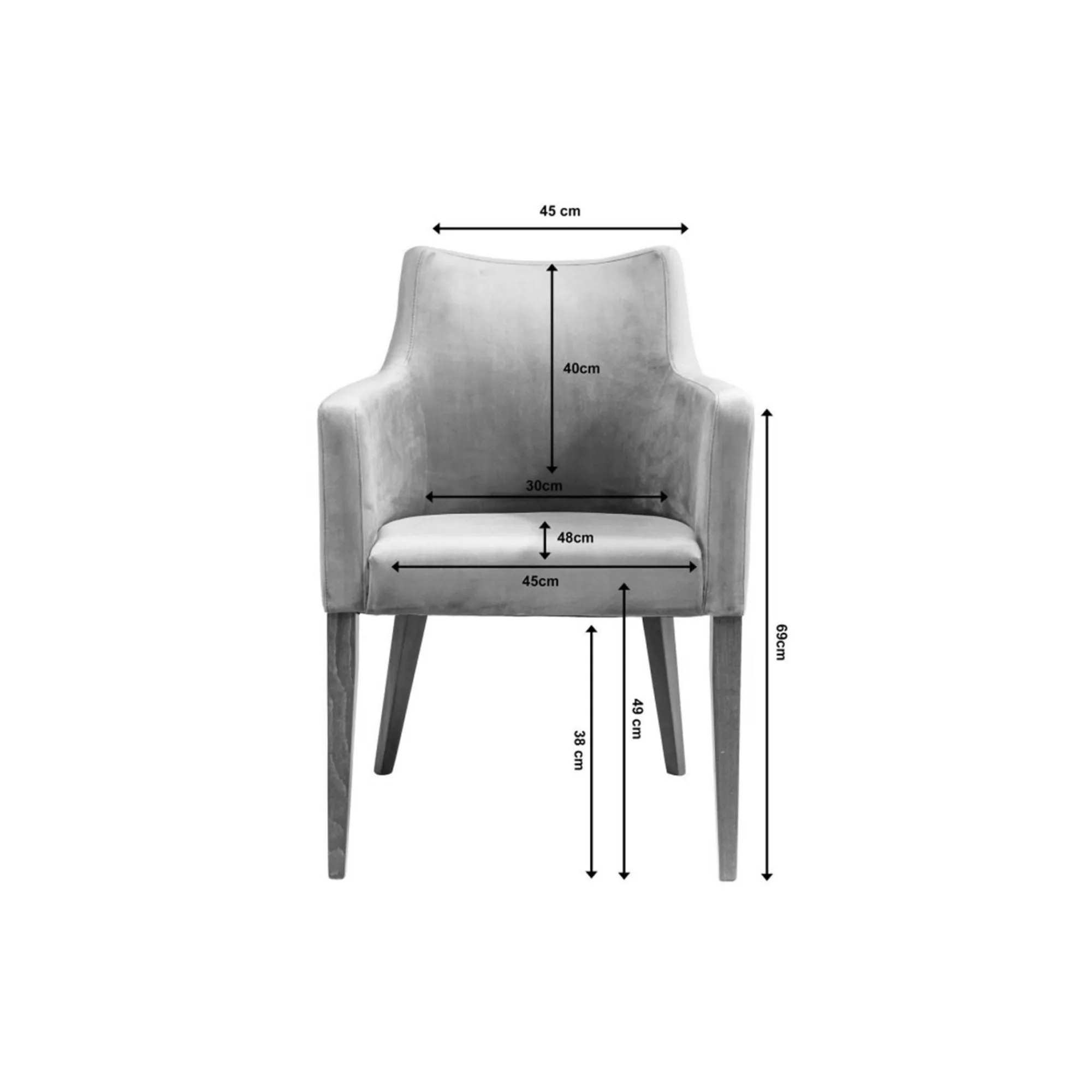 KARE Design Chaise Avec Accoudoirs Mode Sublime ^ Chaise