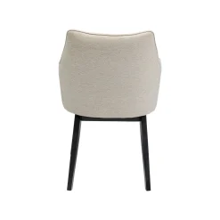 KARE Design Chaise Avec Accoudoirs Modino Crème ^ Chaise
