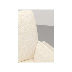 KARE Design Chaise Avec Accoudoirs Pivotante Hilla Crème ^ Chaise