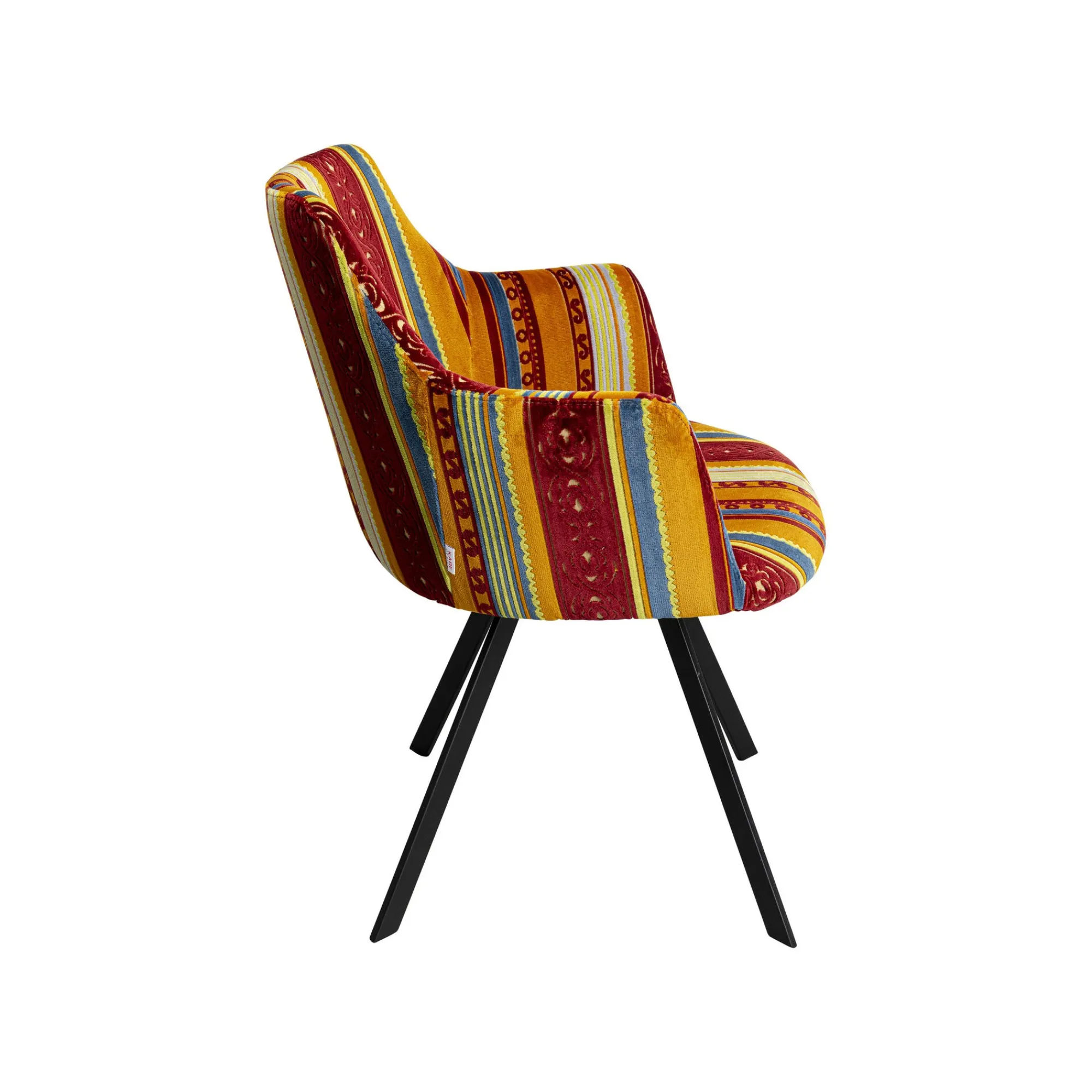 KARE Design Chaise Avec Accoudoirs Pivotante Very British ^ Chaise