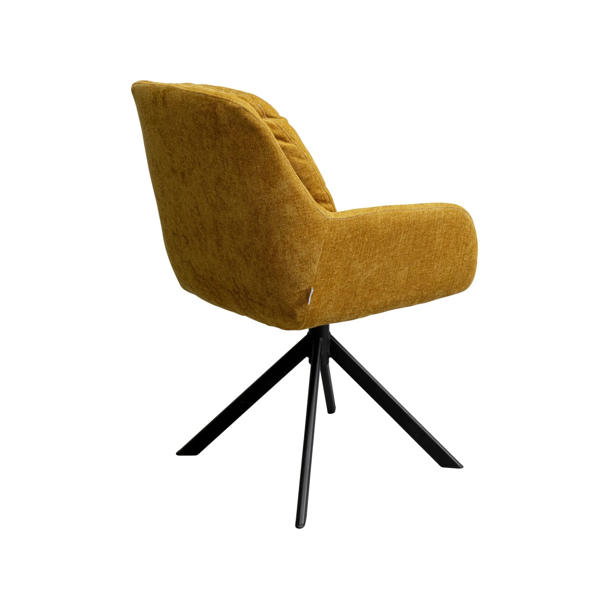 KARE Design Chaise Avec Accoudoirs Pivotante Molly Jaune ^ Chaise