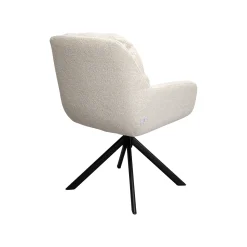 KARE Design Chaise Avec Accoudoirs Pivotante Molly Crème ^ Chaise