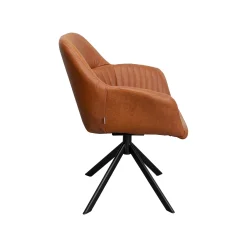 KARE Design Chaise Avec Accoudoirs Pivotante Calvin ^ Chaise