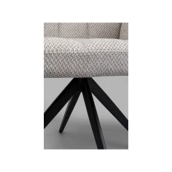KARE Design Chaise Avec Accoudoirs Pivotante Thinktank Grise ^ Chaise De Bureau|Chaise