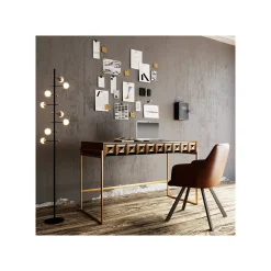 KARE Design Chaise Avec Accoudoirs Pivotante Coco Marron ^ Chaise