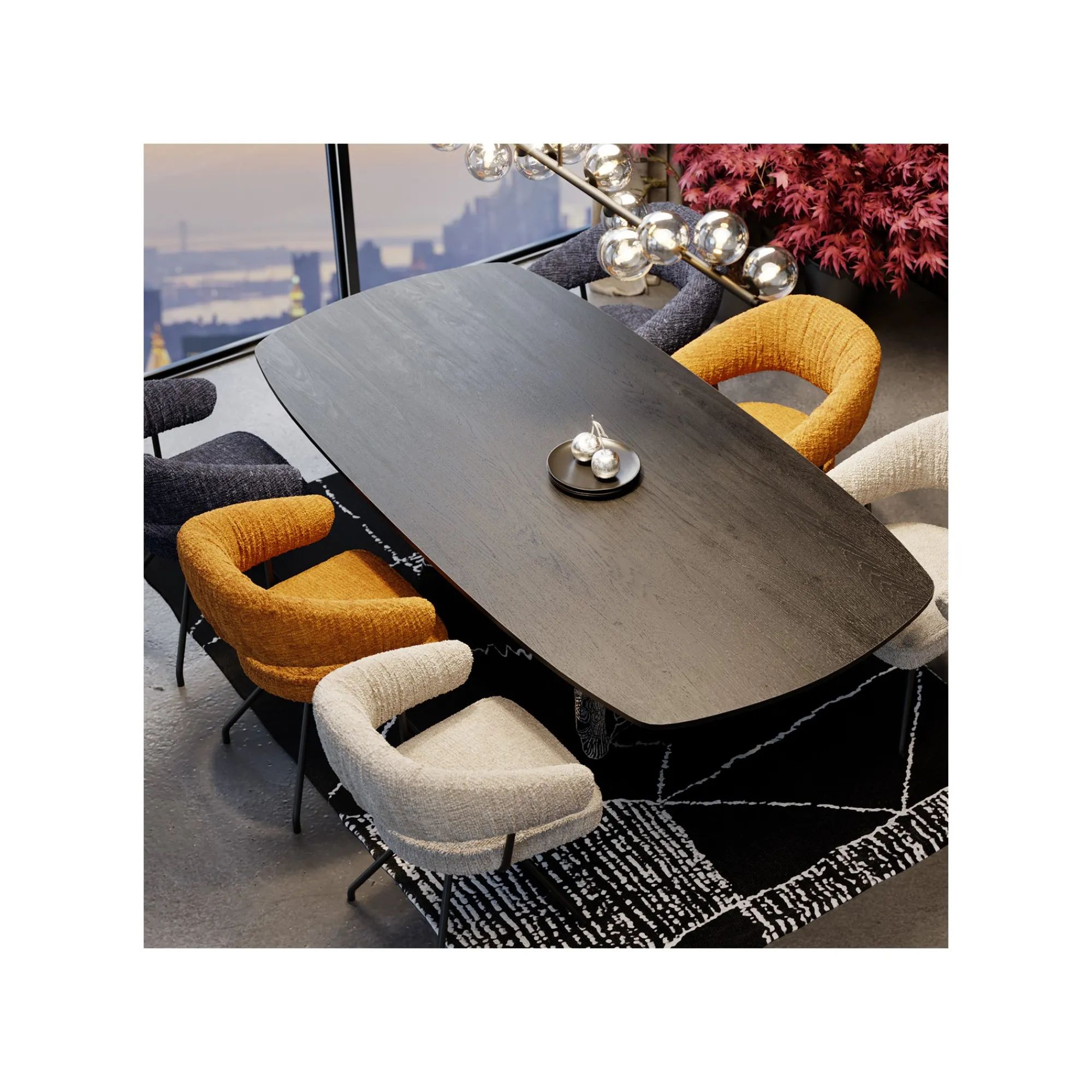 KARE Design Chaise Avec Accoudoirs Pivotante Arabella Grise ^ Chaise