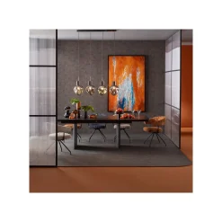 KARE Design Chaise Avec Accoudoirs Pivotante Arabella Grise ^ Chaise