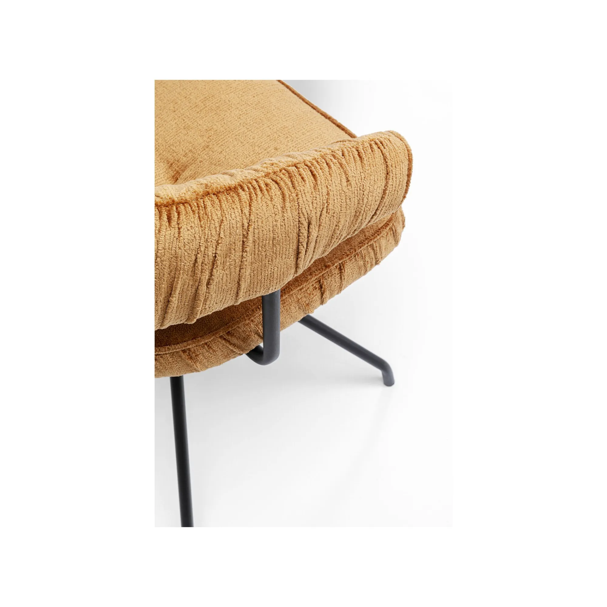 KARE Design Chaise Avec Accoudoirs Pivotante Arabella Orange ^ Chaise
